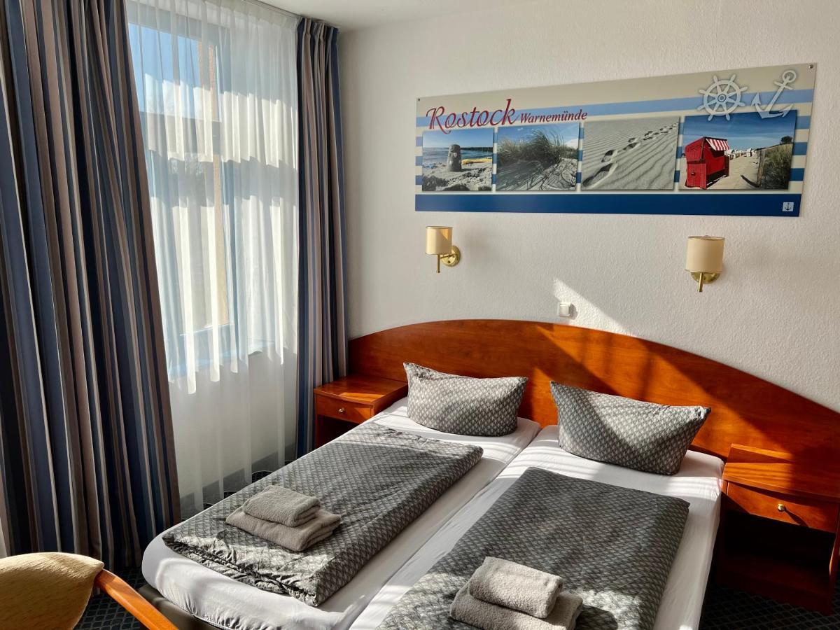 Hotel-Pension "Petridamm" Rostock Kültér fotó