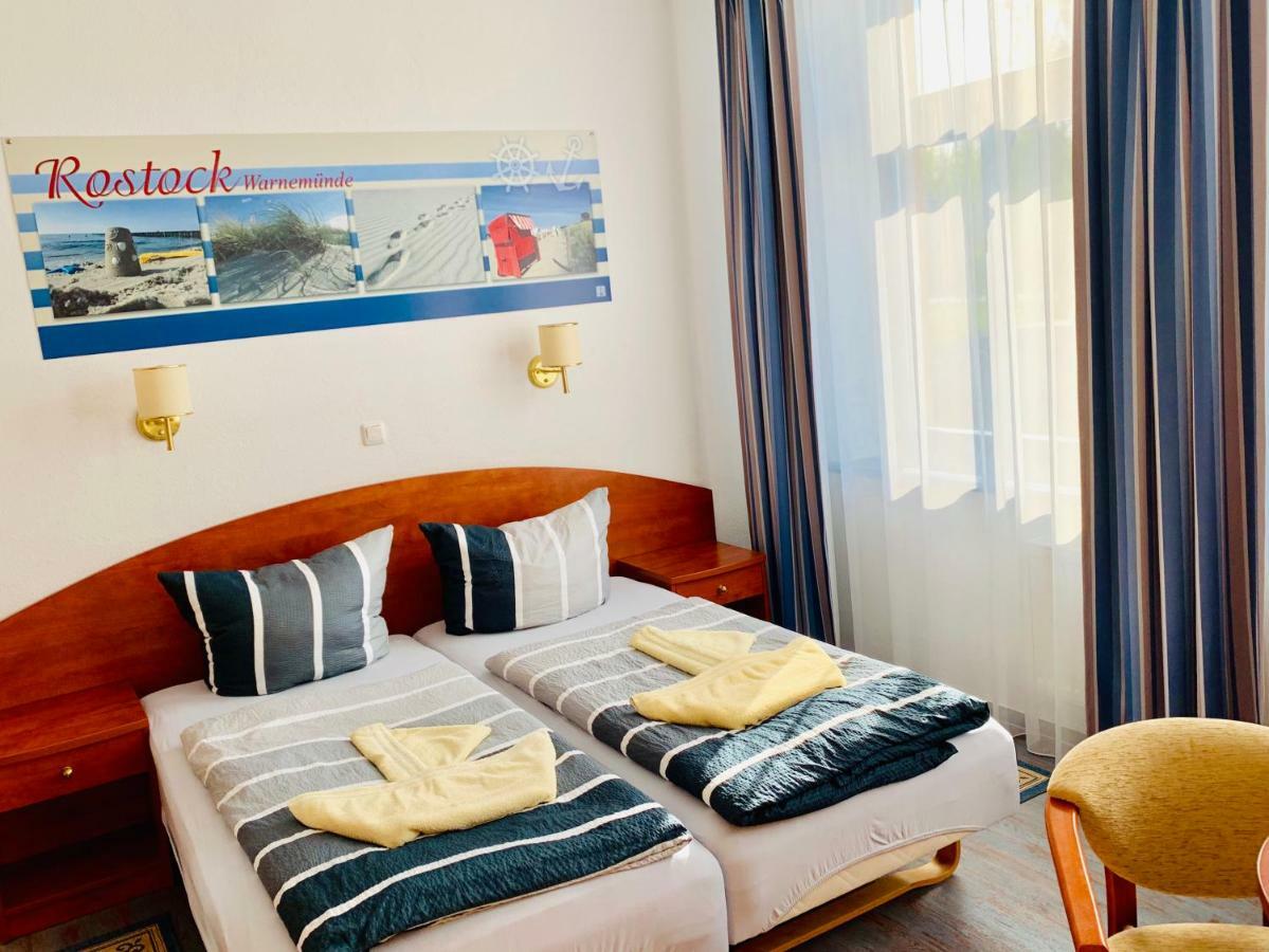 Hotel-Pension "Petridamm" Rostock Kültér fotó